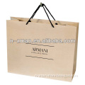 Black Logo Printing Bag,Printing Brown Kraft Paper Bag,Kraft Paper Packing Bag